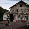 Veliki požar na Savi: Izgoreo jedan od popularnijih mitrovačkih restorana