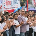 Skup i kontraskup u Užicu: Održan SNS miting, prethodili incidenti i intervencija policije
