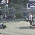 Oboren motociklista Saobraćajna nesreća u Novom Sadu