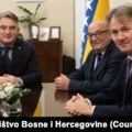 Britanski izaslanik Stjuart Pič sa Komšićem o imenovanju rukovodstva Oružanih snaga BiH