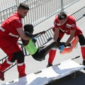 Pobednik Beogradskog maratona se srušio: Prošao kroz cilj i pao, na nosilima iznet! (foto)