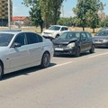 Lančani sudar kod stadiona u Leskovcu