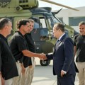 Ministar unutrašnjih poslova dočekao helikopterske jedinice koje su gasile požare u Crnoj Gori