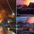Napadnuta Moskva: Odjekuju snažne eksplozije - Pojavili se snimci požara u elektrani nakon što je projektil pogodio cilj…