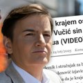 "Morali su da pokažu da je nečovek spreman da puca narodu: U LEÐa" Brnabić objavila snimak sa šokantnim lažnim naslovima i…