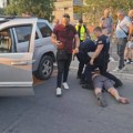 Jedan od privedenih profesora pokušao da spreči incident na blokadi u Novom naselju
