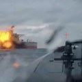 ВИДЕО Украјинци погодили танкер из Путинове „флоте из сенке“