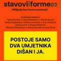 Stavovi i forme 02: Mišljenje kao forma umetnosti, otvorena izložba u MSUV (AUDIO)