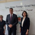 Halačeva i Bugenhut: Novi Pazar želi da bude deo EU, nastavljamo sa realizacijom projekata