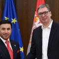 Vučić sa predsednikom Interpola o daljem unapređenju saradnje i izazovima u svetu