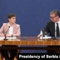 Vućić predao dužnost predsednika Ani Brnabić