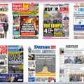 Naslovne strane današnjih novina: Prelistavanje štampe za petak, 30. oktobar 2026. godine