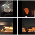 Snimak ostavlja bez daha: Pogledajte reakciju posade i putnika u zapaljenom avionu u Japanu (video)
