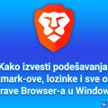 Kako izvesti podešavanja, bookmark-ove, lozinke i sve ostalo iz Brave Browser-a u Windows-u