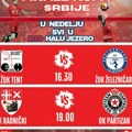 Finale kupa Srbije u odbojci: Radnički i Partizan u borbi za trofej