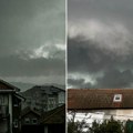 Crni oblak "gutao" sve pred sobom: Pojavila se slika pre nevremena u Velikoj Plani i zastrašujuća je