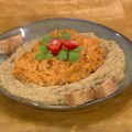 Recepti za malidžano salatu i mesnati humus