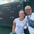 Nišlijka Anastasija Cvetković startovala pobedom na juniorskom Vimbldonu