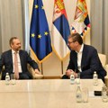 Vučić primio ambasadora Žofrea u oproštajnu posetu, sumirali rezultate saradnje EU i Srbije