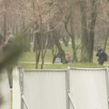 (VIDEO) Jurnjava policije i građana po parku Ušće na protestu protiv izgradnje akvarijuma
