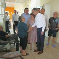 Macut u Vranjskoj Banji obišao Specijalnu bolnicu za rehabilitaciju, hotel u izgradnji