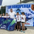 Mladi plivači PVK Srem osvojili šest medalja u Požarevcu