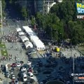 Građani se okupljaju ispred Skupštine, prisutna i Žandarmerija