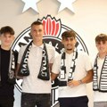 FK Partizan potpisao profesionalne ugovore sa trojicom omladinaca