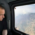 Dačić obišao požar na Stolovima: Situacija stabilna, nisu ugroženi ljudski životi ni kuće (video, foto)