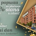 Prednovogodišnji spektakl u centru Leskovca – popust na isplatu stana u celosti!