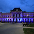 Na Svetski dan autizma zgrada Okružnog načelstva osvetljena je plavom bojom