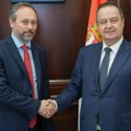 Dačić primio u oproštajnu posetu ambasadora EU u Srbiji Emanuela Žiofrea