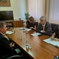 Beriša sa šefom Misije Saveta Evrope Janošem Babićem o nastavku saradnje