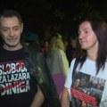 Protesti: Podrška studentu Lazaru Diniću u Boru, Beograđane kordon dočekao kod RTS-a