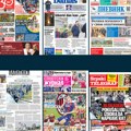 Naslovne strane današnjih novina: Prelistavanje štampe za ponedeljak, 30. mart 2026. godine