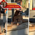 Видела се са Станковићем, а сад ухваћена: Теа на плажи у врућем бикинију, кад се окренула - бум!