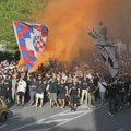 Policija u Hrvatskoj uhapsila muškarca koji je pretio novinarima zbog pisanja o nacističkom skandiranju navijača Hajduka