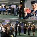 Svečano ispraćen! Prvi direktan let Er Srbije Beograd - Tbilisi! Veliko interesovanje za ovu liniju, broj putnika između…