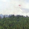 Požar u selima Sibnica i Rekovac kod Jagodine gase i dva helikoptera MUP-a Srbije