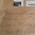 FOTO: Koverta sa tri metka poslata Dačiću - policija identifikovala pošiljaoca