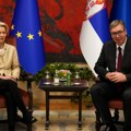 "Srbija nastavlja posvećeno da radi na usklađivanju sa evropskim standardima": Vučić razgovarao sa Ursulom fon der Lajen