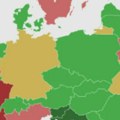 Nova karta Evrope digla internet na noge: Srbija obojena u zelenu boju, a Zapad se crveni, a evo šta to znači