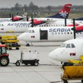 Er Srbija: Zbog nevremena i zabrane točenja goriva značajna odstupanja od planiranog reda letenja