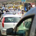 VIDEO: "Vostani Serbije" i u Boru, Kraljevu i Pirotu, u Novom Pazaru blokirana Banjska petlja