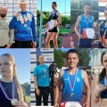 Zlatni skokovi i lični rekordi: Sjajan vikend atletičara AK „Srem“