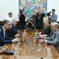 Počele konsultacije Vučića sa predstavnicima stranaka, PUPS prvi došao