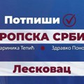 SSP i SRCE pozivaju Leskovčane da daju svoj potpis za listu „Evropska Srbija“