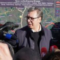 Vučić obišao radove: Brza saobraćajnica "Osmeh Vojvodine" biće završena do kraja 2028. godine (video)