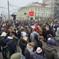 Studenti i građani odali poštu poginulima u Novom Sadu, protest zbog sinoćnjeg napada na studente