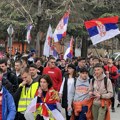 Studenti iz različitih krajeva Srbije u protestnom maršu ka Beogradu: "Istaknite obeležja protesta u svim gradovima"